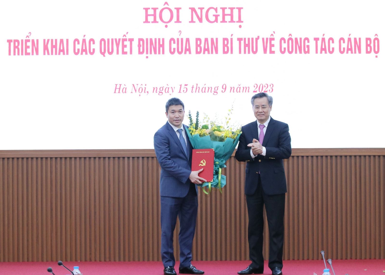 Chủ tịch VUFO Phan Anh Sơn được Ban Bí thư chỉ định chức vụ Đảng thay bà Nguyễn Phương Nga - Ảnh 1.