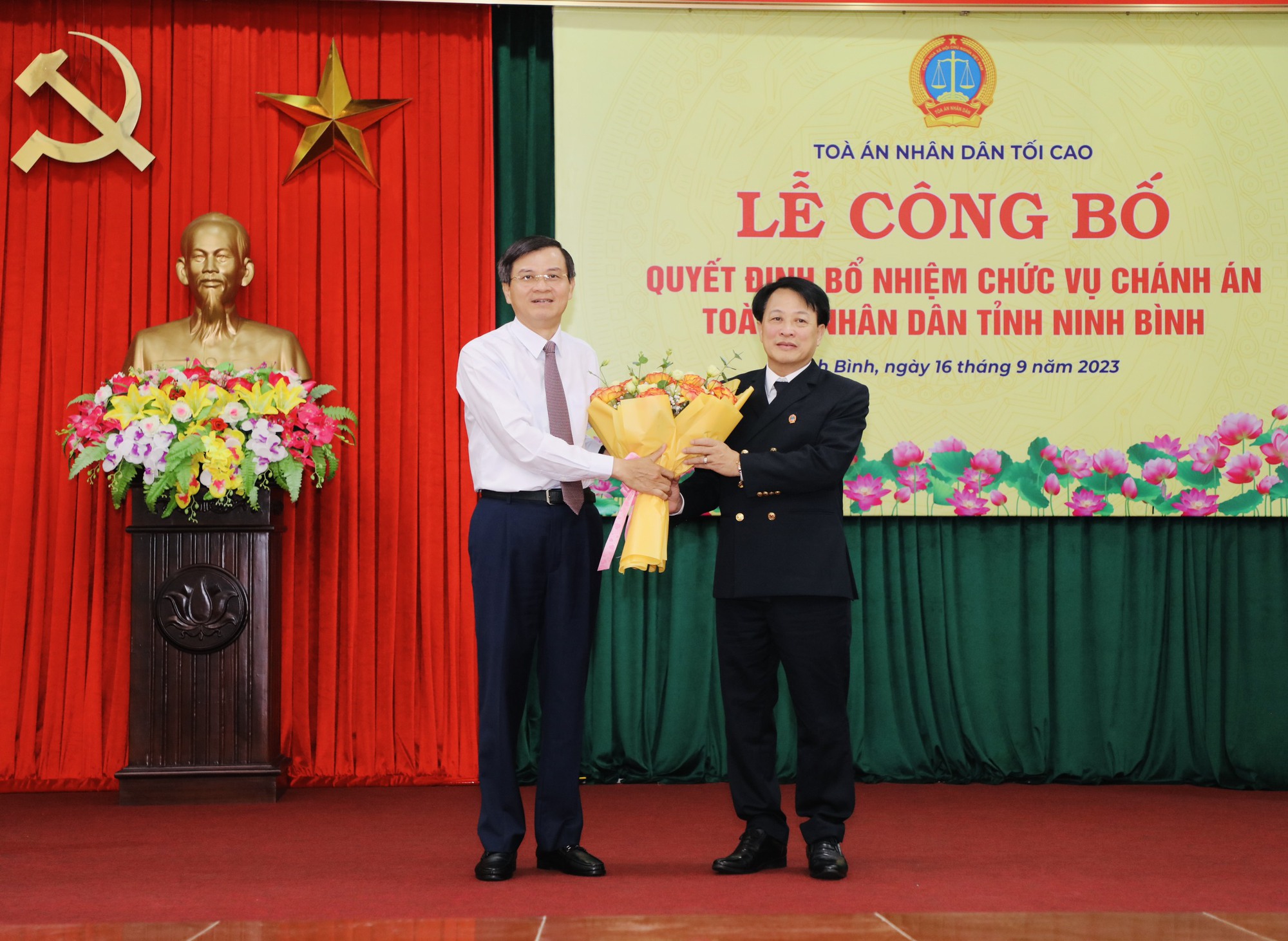 Chân dung tân Chánh án Tòa án Nhân dân tỉnh Ninh Bình Nguyễn Xuân Sơn - Ảnh 2.