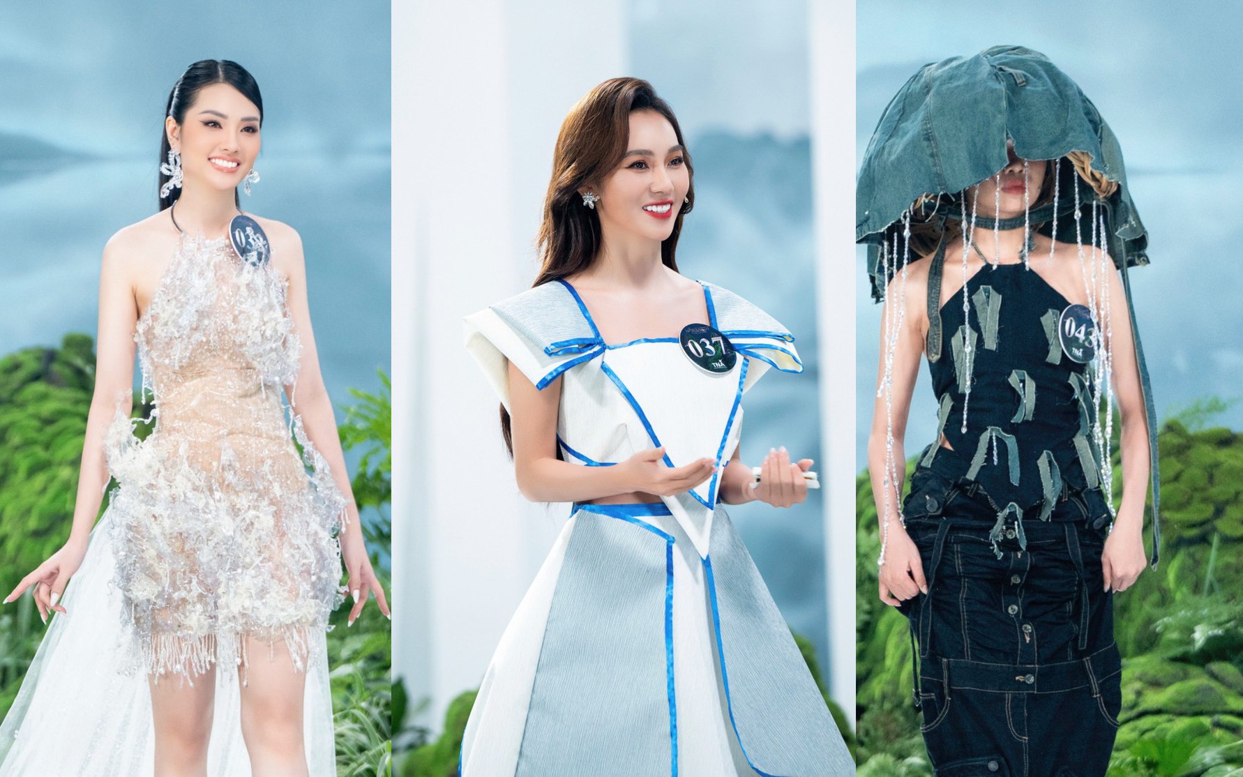 12 mỹ nhân nổi bật nhất khi trình diễn trang phục "độc, lạ" trước chung kết Miss Earth Vietnam 2023