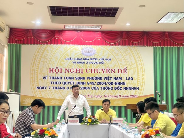 Agribank Quảng Trị phối hợp tổ chức Hội nghị thanh toán song phương Việt - Lào - Ảnh 2.