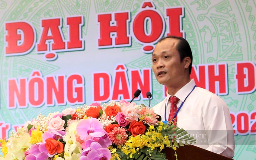 Ông Nguyễn Tuấn Anh tái đắc cử Chủ tịch Hội Nông dân tỉnh Đồng Nai. Ảnh: Trần Khánh
