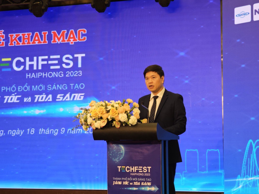 Techfest Hải Phòng 2023 quy tụ gần 500 công nghệ, giải pháp đổi mới sáng tạo đến từ 6 quốc gia - Ảnh 2.