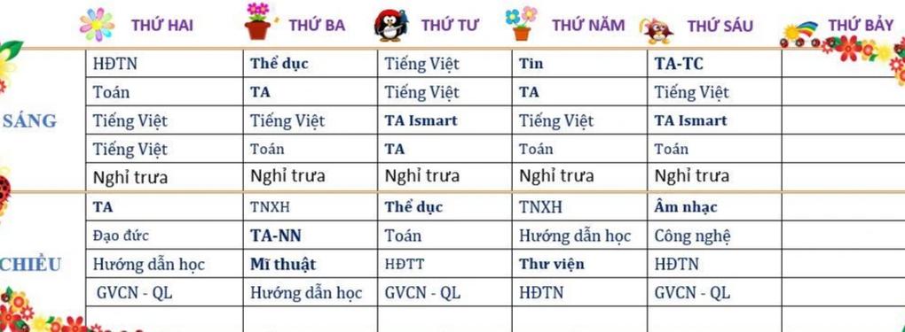 Học thêm chèn vào lịch học chính, trẻ không học ra hành lang đứng - Ảnh 1.