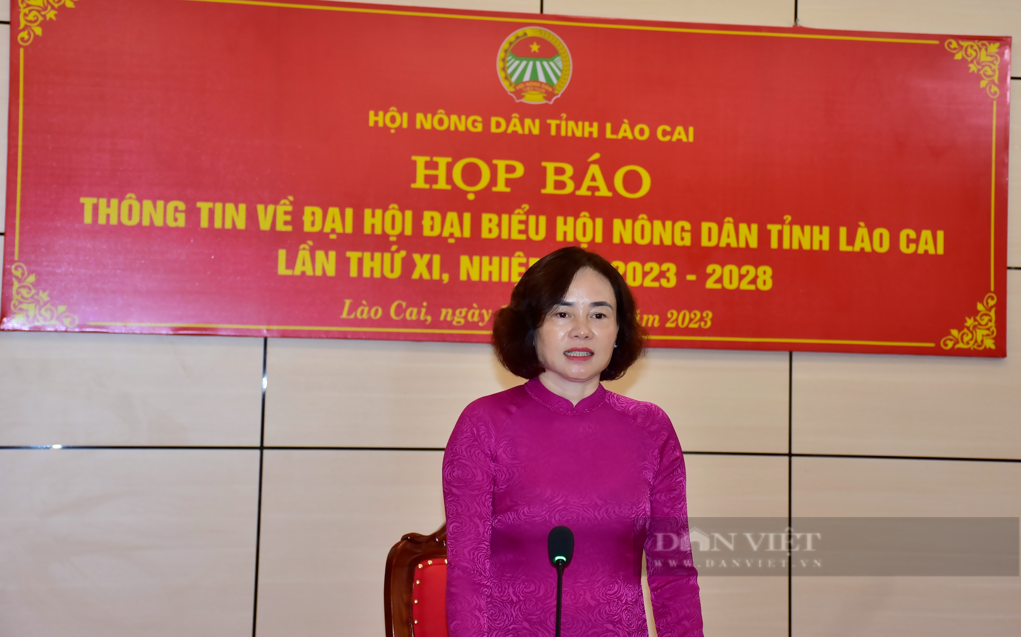 Họp báo tổ chức Đại hội đại biểu Hội Nông dân tỉnh Lào Cai lần thứ XI - Ảnh 3.