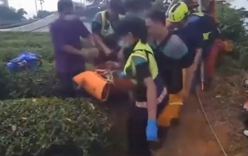 Nghi vấn 2 lao động Việt rơi xuống vực ở Đài Loan khi chạy trốn cảnh sát - Ảnh 2.