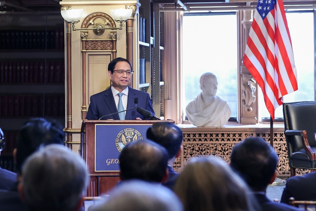 Thủ tướng Phạm Minh Chính nêu các định hướng lớn hiện thực hóa quan hệ đối tác chiến lược toàn diện Việt - Mỹ - Ảnh 2.
