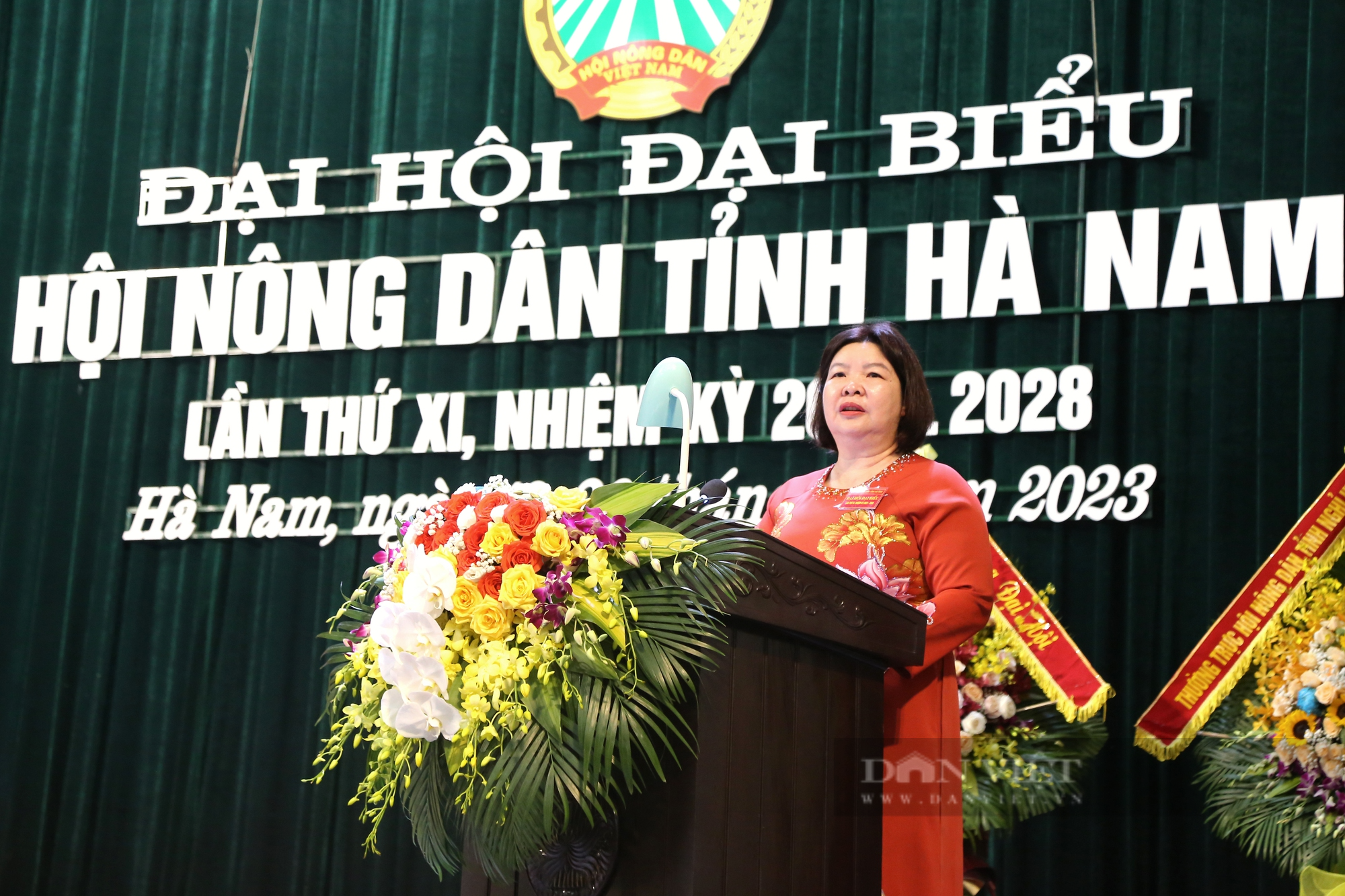 Phó Chủ tịch Hội ND Việt Nam và Bí thư Tỉnh ủy Hà Nam dự, chỉ đạo Đại hội Hội Nông dân tỉnh Hà Nam - Ảnh 8.