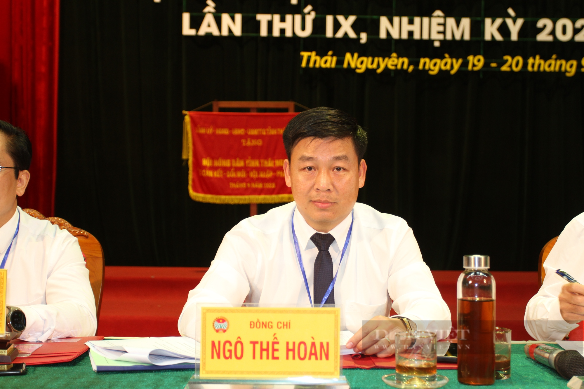 Ông Ngô Thế Hoàn tái đắc cử Chủ tịch Hội Nông dân tỉnh Thái Nguyên khóa IX, nhiệm kỳ 2023 – 2028 - Ảnh 2.