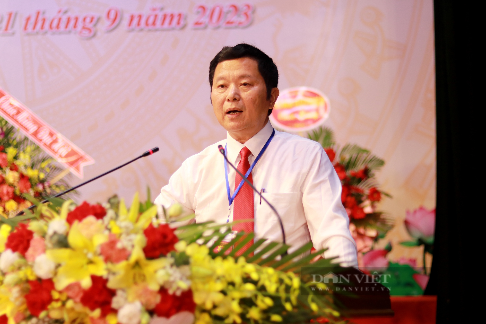 Ông Ngô Văn Huỳnh được bầu tái giữ chức Chủ tịch Hội Nông dân tỉnh Hà Tĩnh lần thứ X - Ảnh 6.