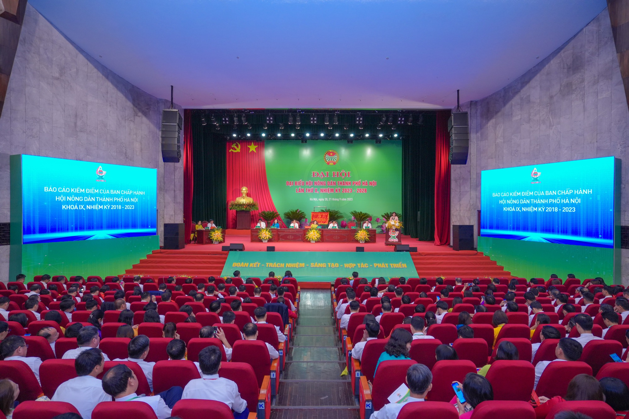 Đại hội đại biểu Hội Nông dân thành phố Hà Nội: Bầu 39 đồng chí tham gia Ban Chấp hành khóa mới - Ảnh 4.