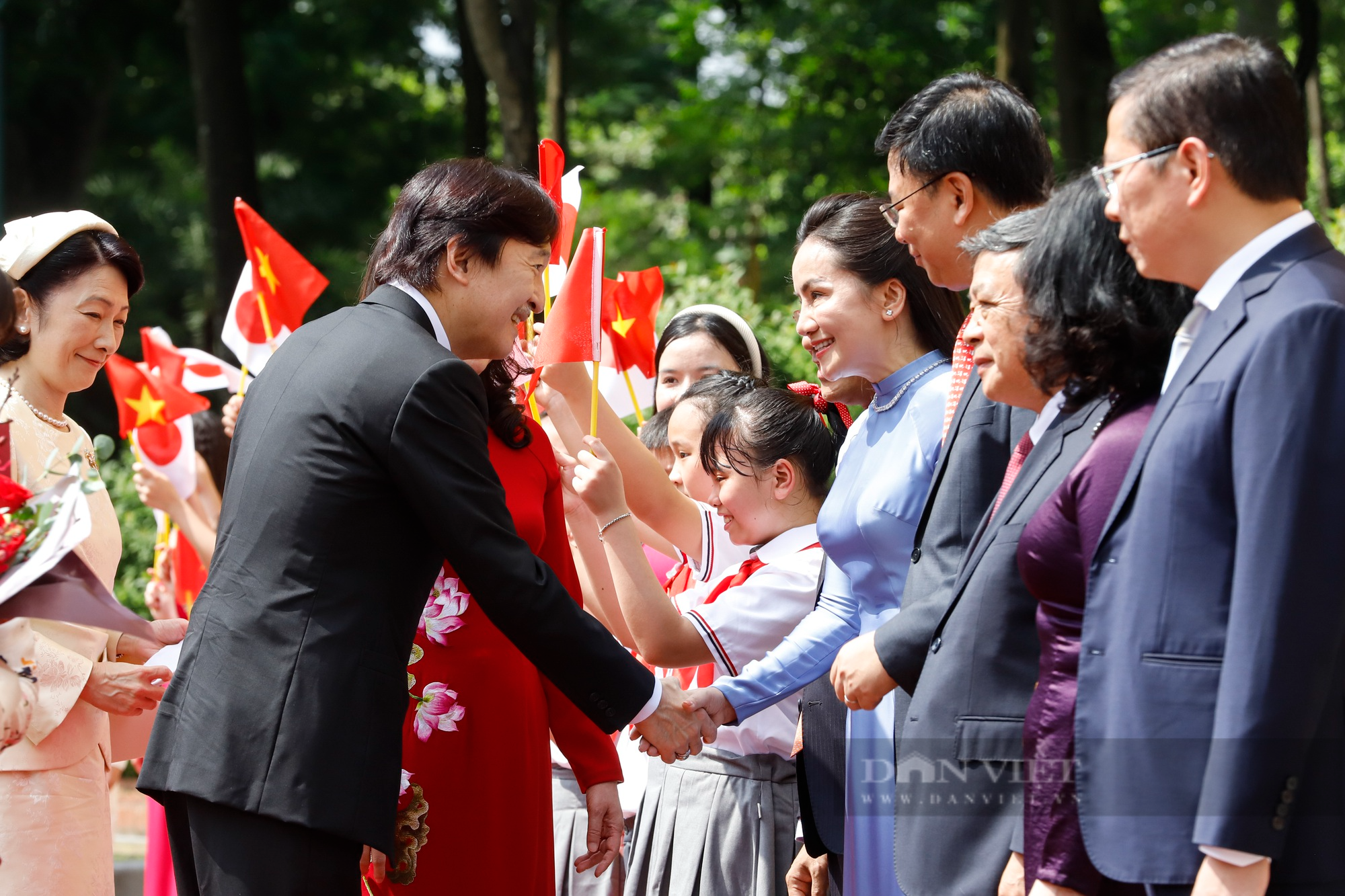 Lễ đón Hoàng thái tử Nhật Bản Akishino và Công nương Kiko thăm Việt Nam - Ảnh 4.
