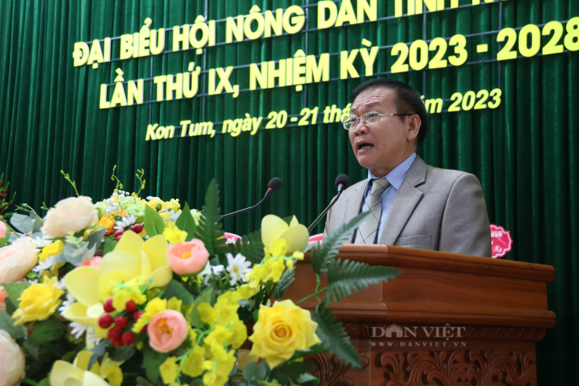 277 đại biểu dự Đại hội Hội Nông dân tỉnh Kon Tum nhiệm kỳ 2023-2028 - Ảnh 5.