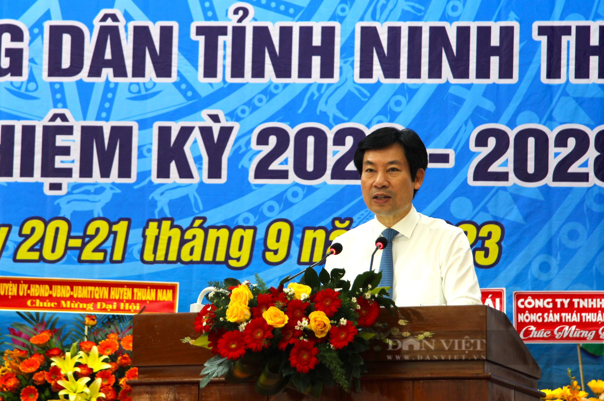 Phó chủ tịch Trung ương Hội Nguyễn Xuân Định nhấn mạnh 5 nhiệm vụ trọng tâm tại Đại hội Hội Nông dân tỉnh Ninh Thuận - Ảnh 4.