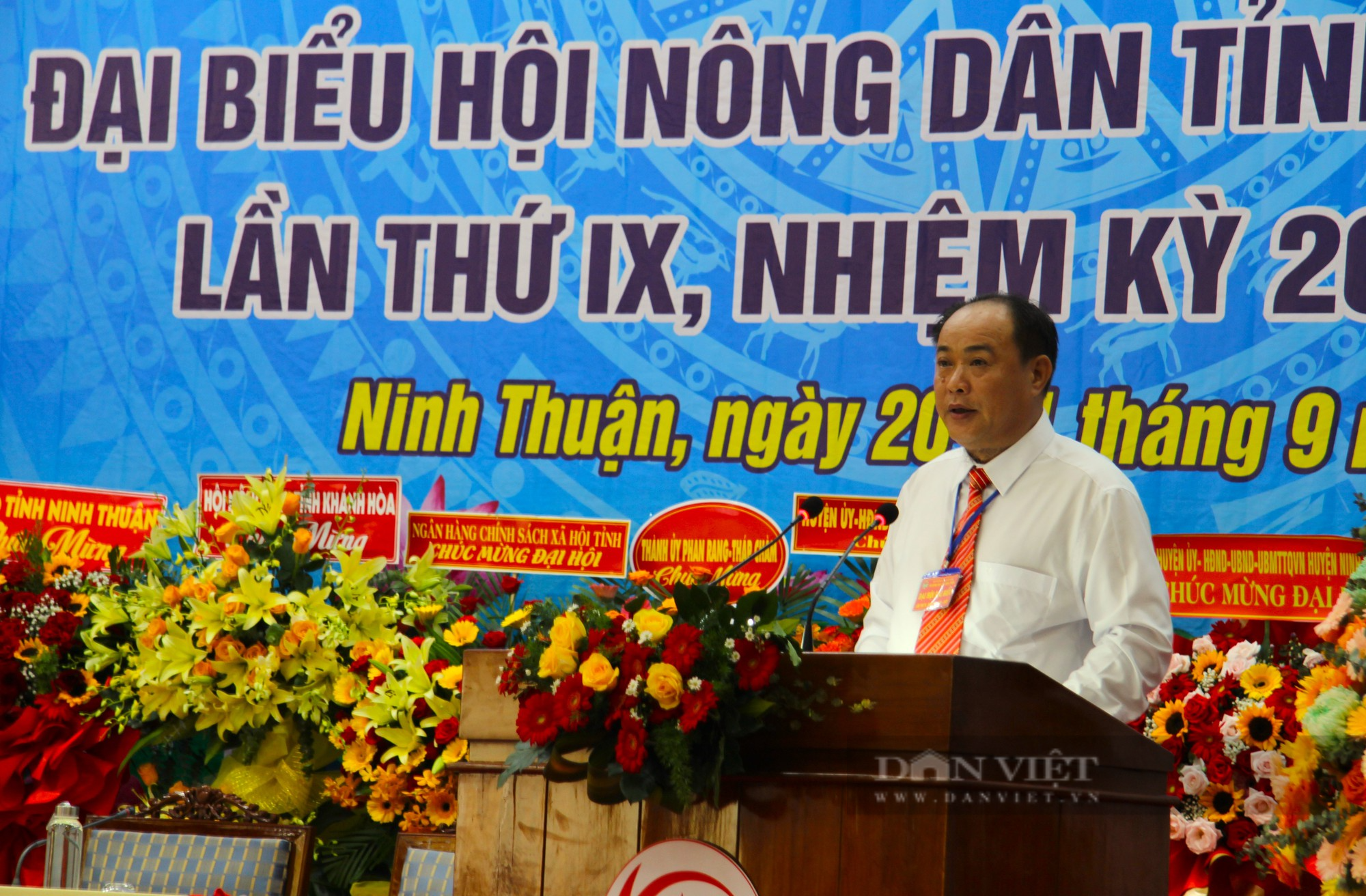 Phó chủ tịch Trung ương Hội Nguyễn Xuân Định nhấn mạnh 5 nhiệm vụ trọng tâm tại Đại hội Hội Nông dân tỉnh Ninh Thuận - Ảnh 10.