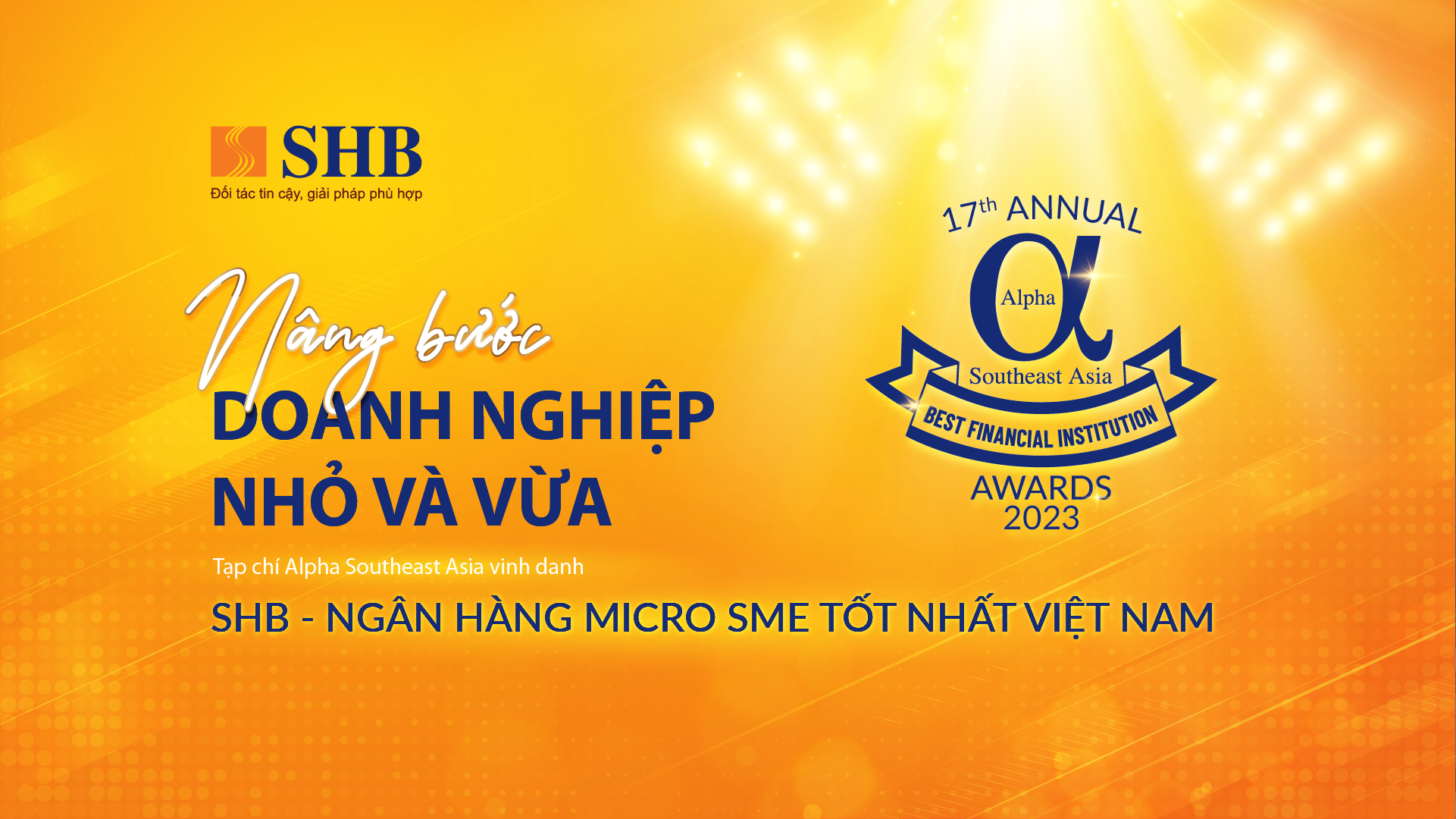 SHB là Ngân hàng Micro SME tốt nhất Việt Nam - Ảnh 1.