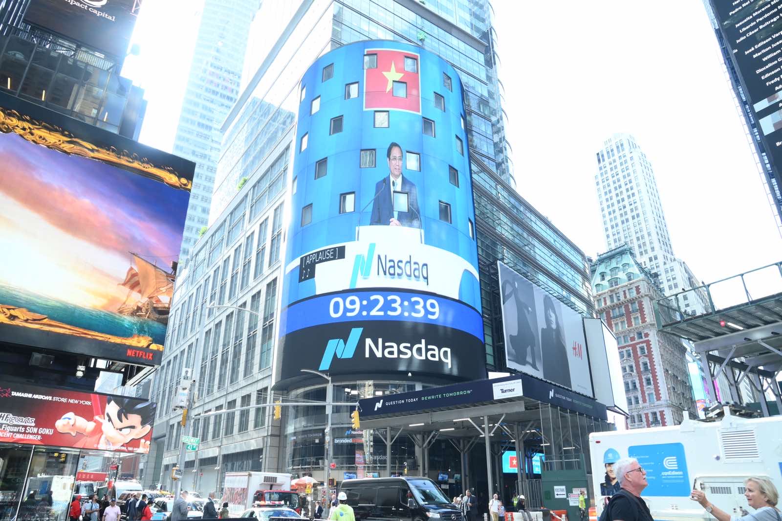 Thủ tướng rung chuông tại Sàn chứng khoán NASDAQ, kêu gọi các nhà đầu tư Hoa Kỳ - Ảnh 10.