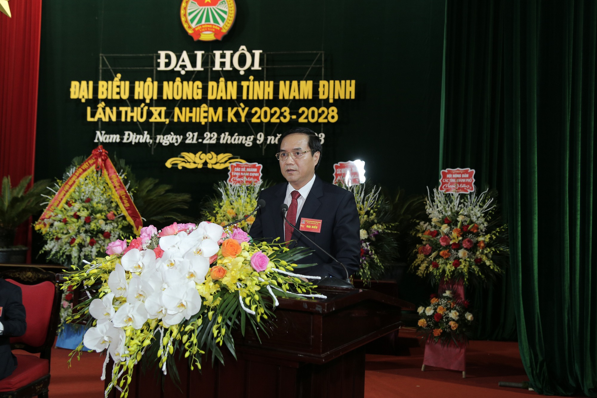 Chủ tịch Hội NDVN, Bí thư Tỉnh ủy Nam Định dự, chỉ đạo Đại hội đại biểu Hội Nông dân tỉnh Nam Định  - Ảnh 2.