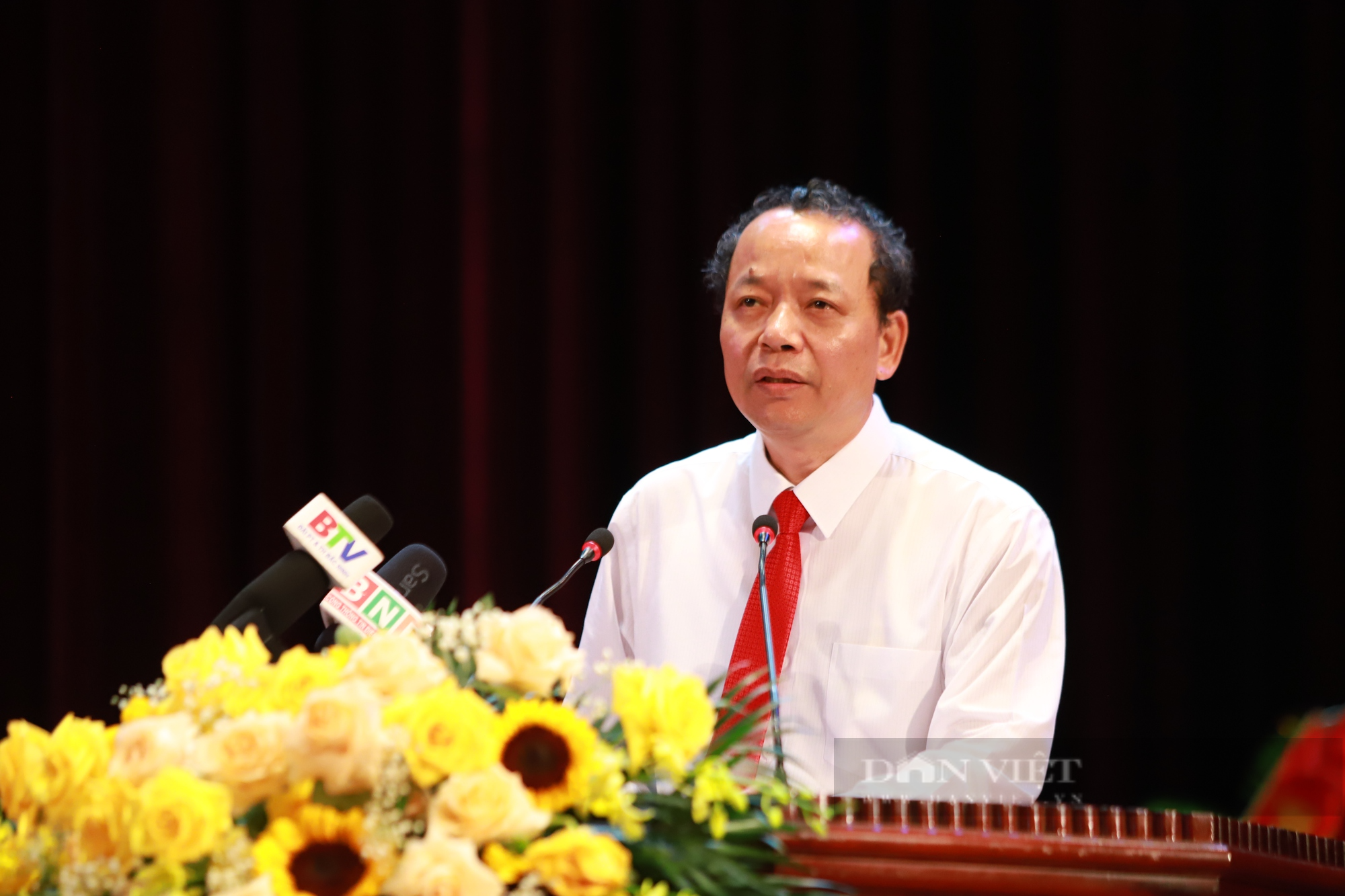 Phó chủ tịch Hội NDVN Nguyễn Xuân Định gợi mở 5 vấn đề tại Đại hội đại biểu Hội Nông dân tỉnh Bắc Ninh - Ảnh 6.