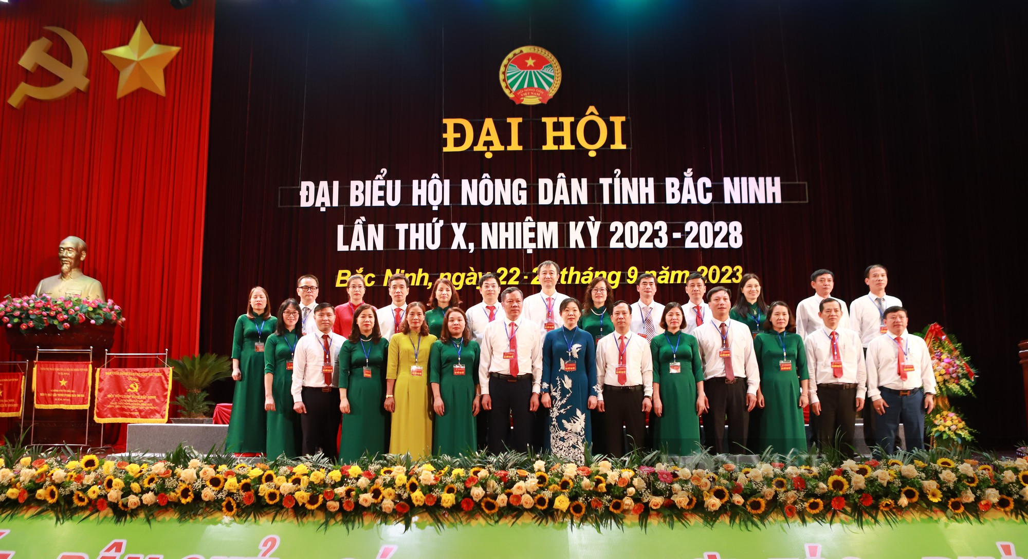 Phó chủ tịch Hội NDVN Nguyễn Xuân Định gợi mở 5 vấn đề tại Đại hội đại biểu Hội Nông dân tỉnh Bắc Ninh - Ảnh 7.