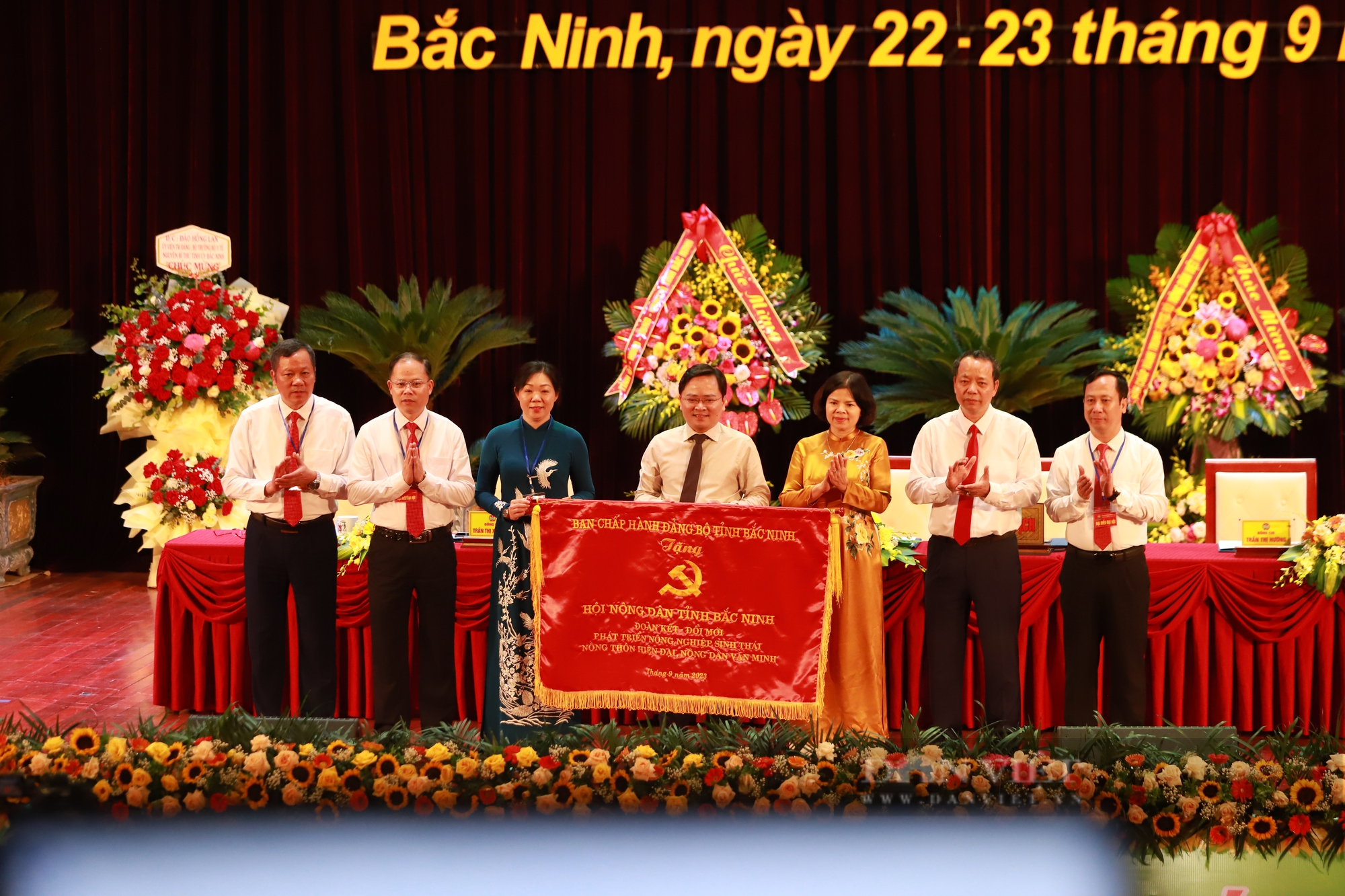 Phó chủ tịch Hội NDVN Nguyễn Xuân Định gợi mở 5 vấn đề tại Đại hội đại biểu Hội Nông dân tỉnh Bắc Ninh - Ảnh 8.