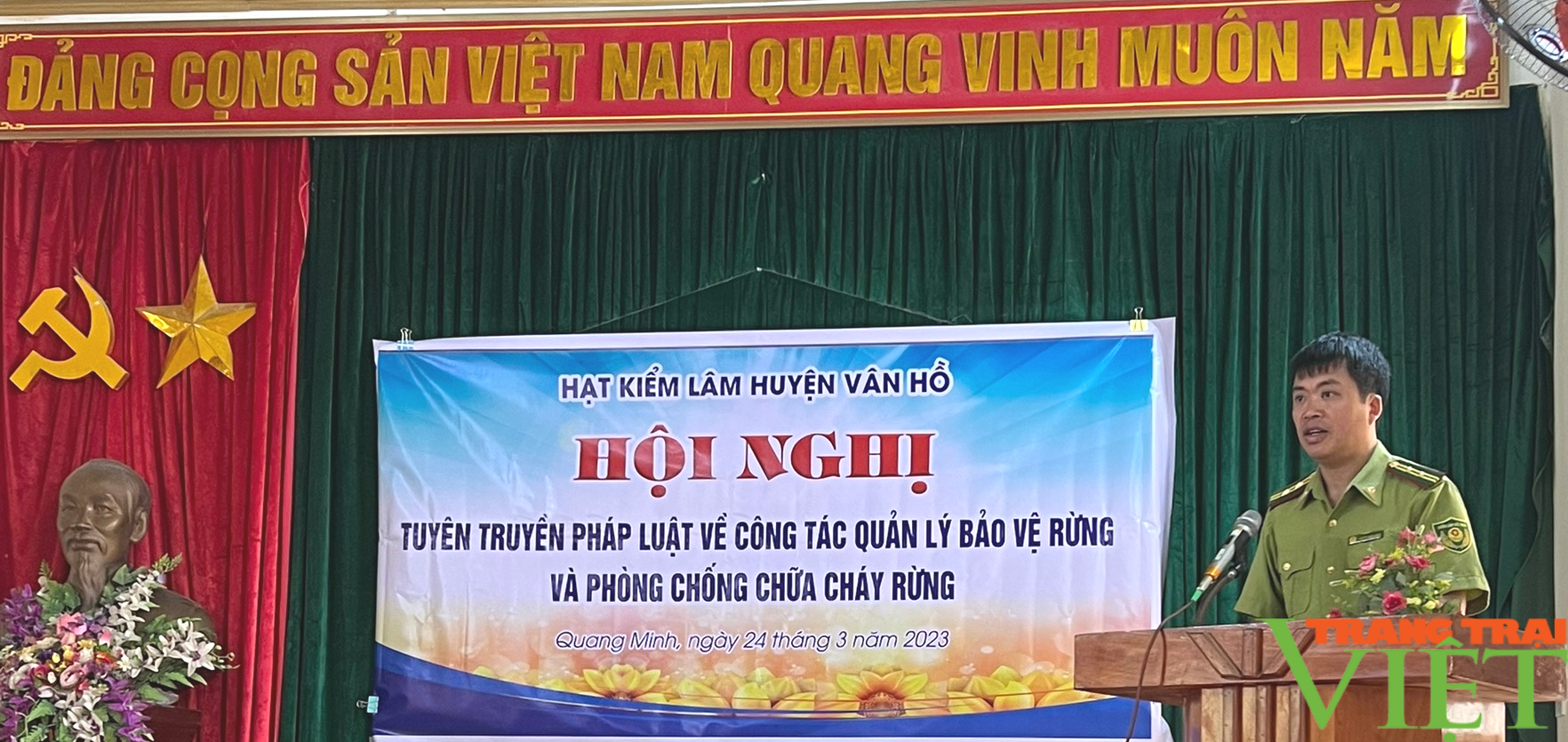 Hạt Kiểm lâm Vân Hồ (Sơn La) làm tốt công tác BVR và PCCCR - Ảnh 4.