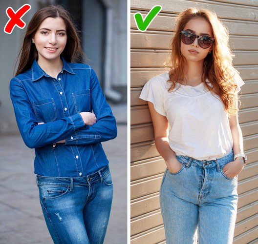 Đừng sai lầm khi mặc quần jeans biến thành thảm họa thời trang - Ảnh 3.