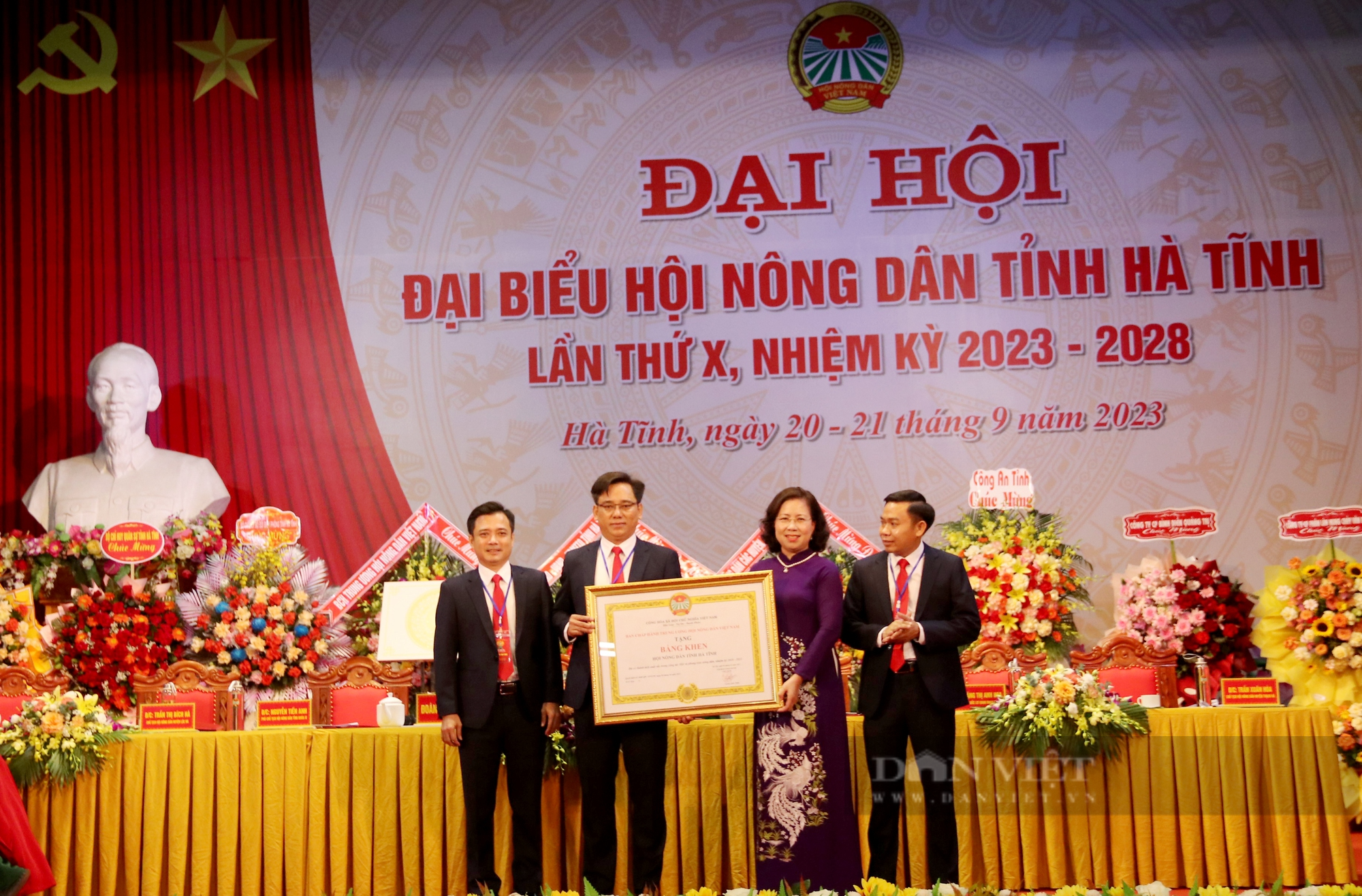 Đại hội đại biểu Hội Nông dân tỉnh Hà Tĩnh, Ninh Thuận: Khơi dậy khát vọng vươn lên, vai trò làm chủ của nông dân - Ảnh 1.