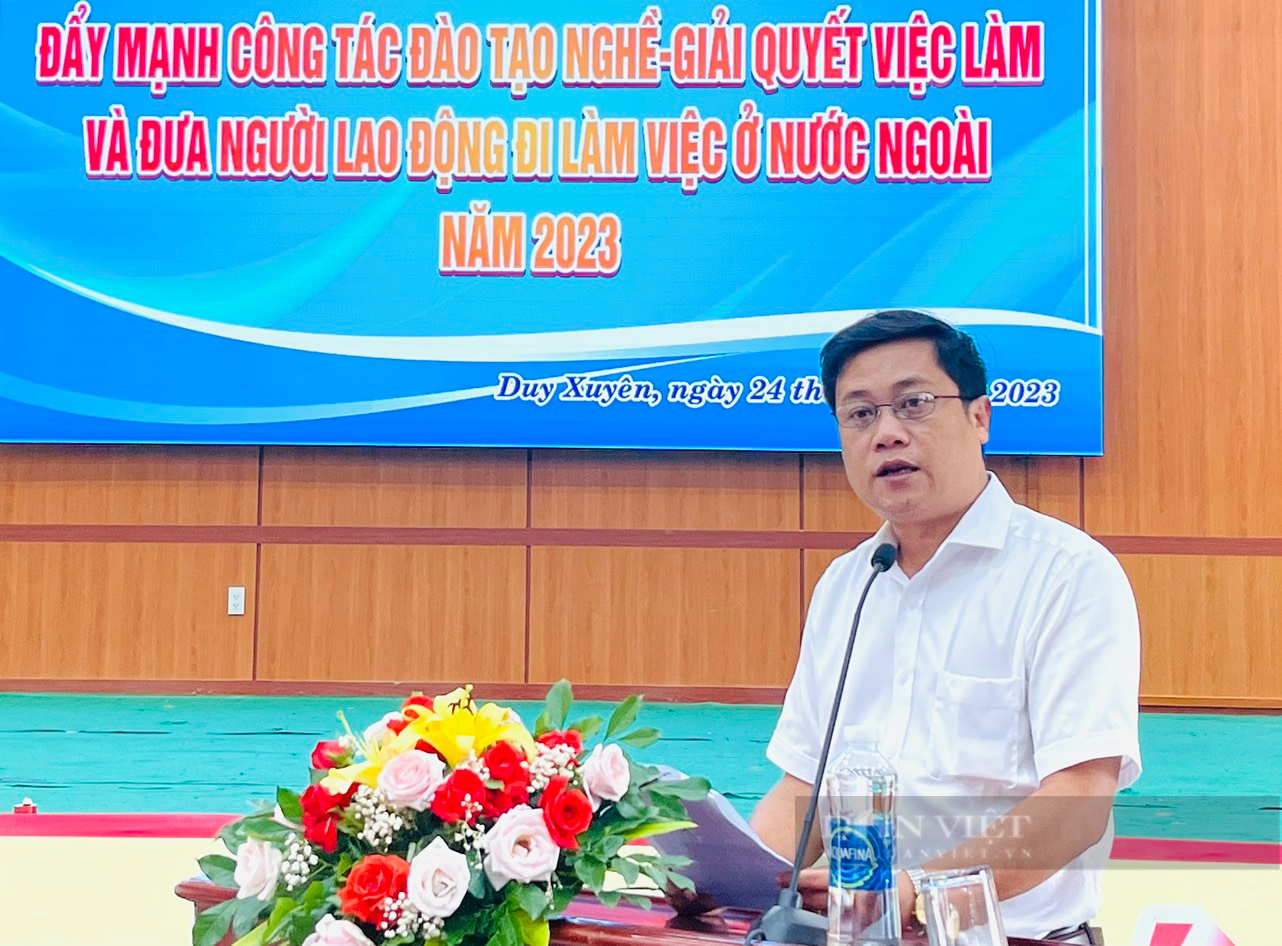 Huyện Duy Xuyên ở Quảng Nam có 78.987 lao động tham gia hoạt động kinh tế - Ảnh 1.