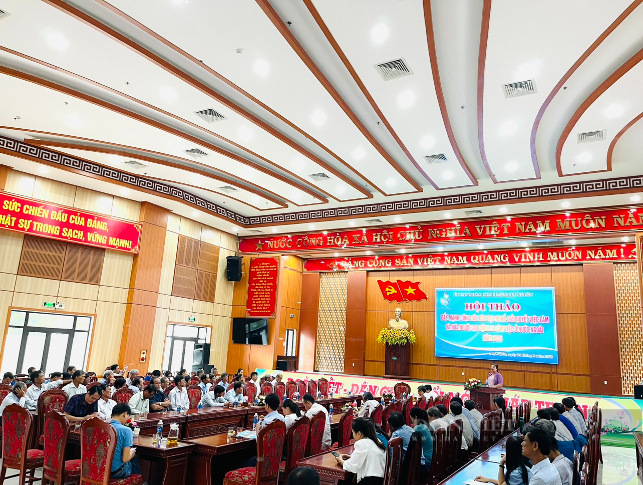 Huyện Duy Xuyên ở Quảng Nam có 78.987 lao động tham gia hoạt động kinh tế - Ảnh 2.