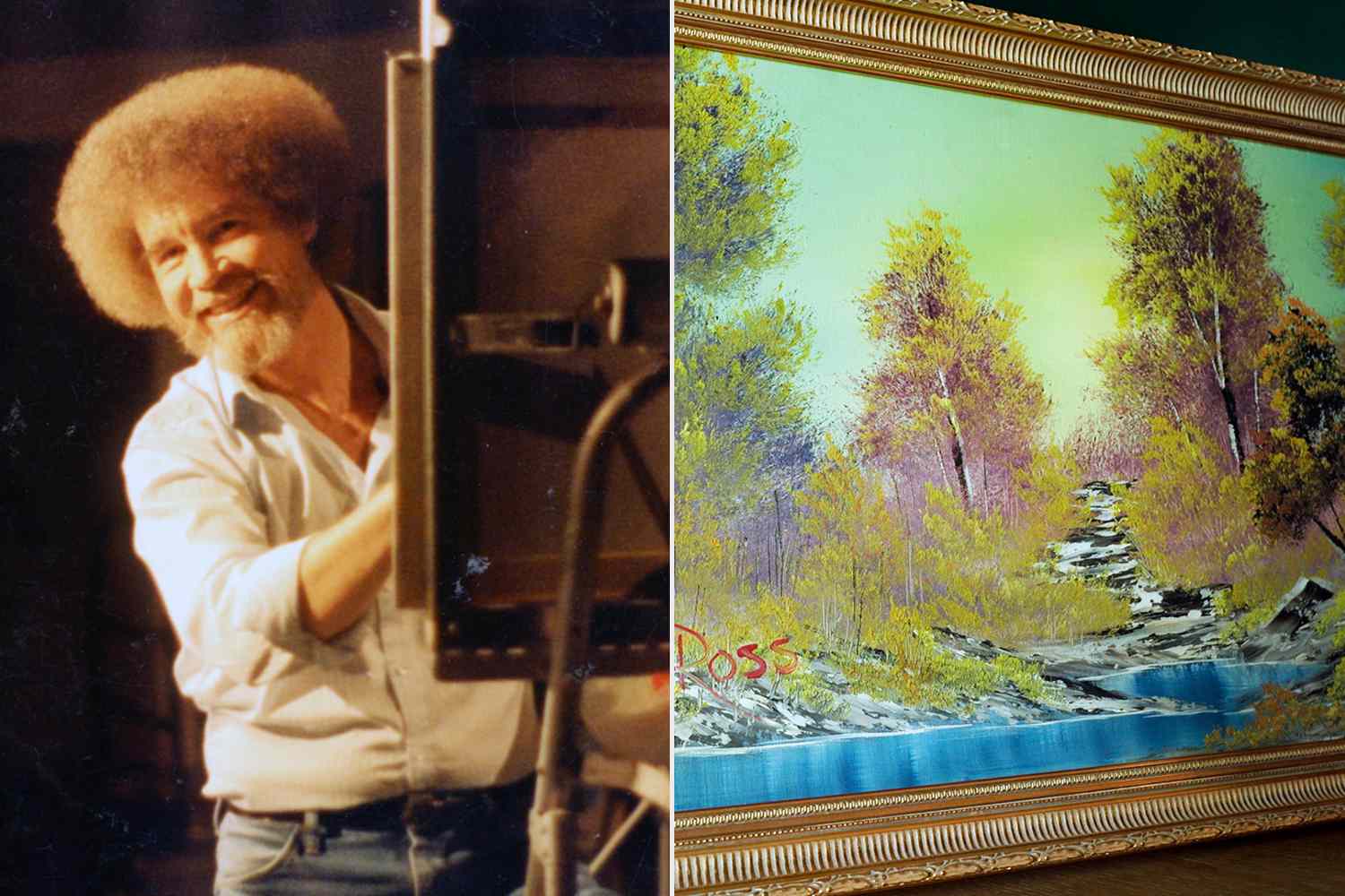 Bức tranh trị giá 100 USD của Bob Ross được đấu giá gần 10 triệu USD - Ảnh 2.
