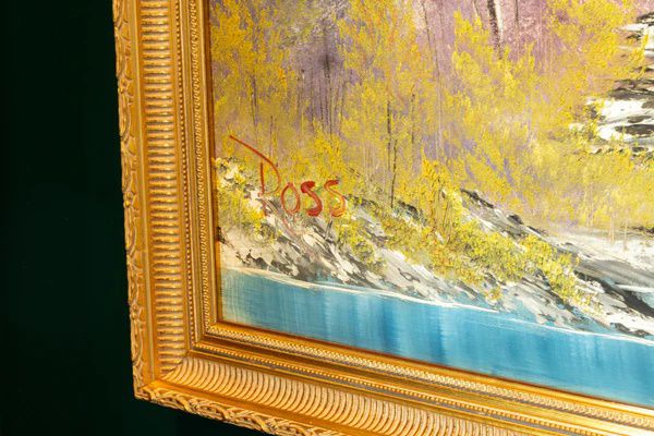 Bức tranh trị giá 100 USD của Bob Ross được đấu giá gần 10 triệu USD - Ảnh 1.
