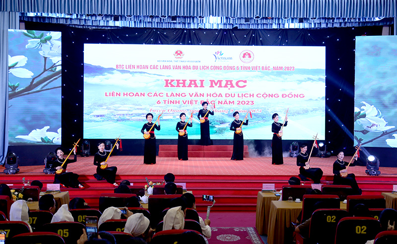 Đoàn Lạng Sơn dành giải nhất tại Liên hoan các Làng văn hoá Du lịch Việt Bắc - Ảnh 5.