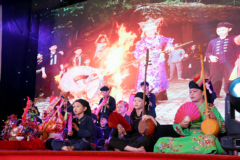 Đoàn Lạng Sơn dành giải nhất tại Liên hoan các Làng văn hoá Du lịch Việt Bắc - Ảnh 4.