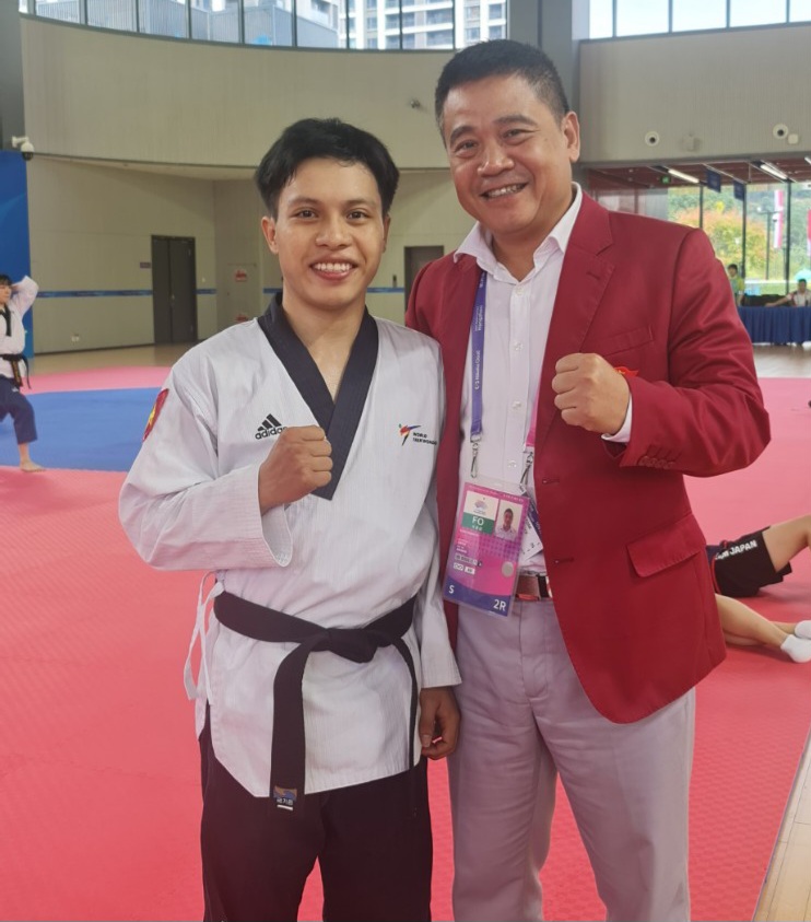 ASIAD 19: Trần Hồ Duy nói gì khi cầm chắc HCĐ taekwondo? - Ảnh 3.