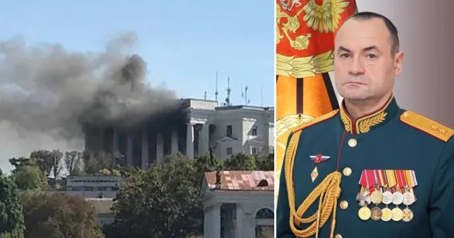 Lộ danh tính 2 tướng Nga bị thương rất nặng trong cuộc tấn công sấm sét của Ukraine vào Sevastopol - Ảnh 1.