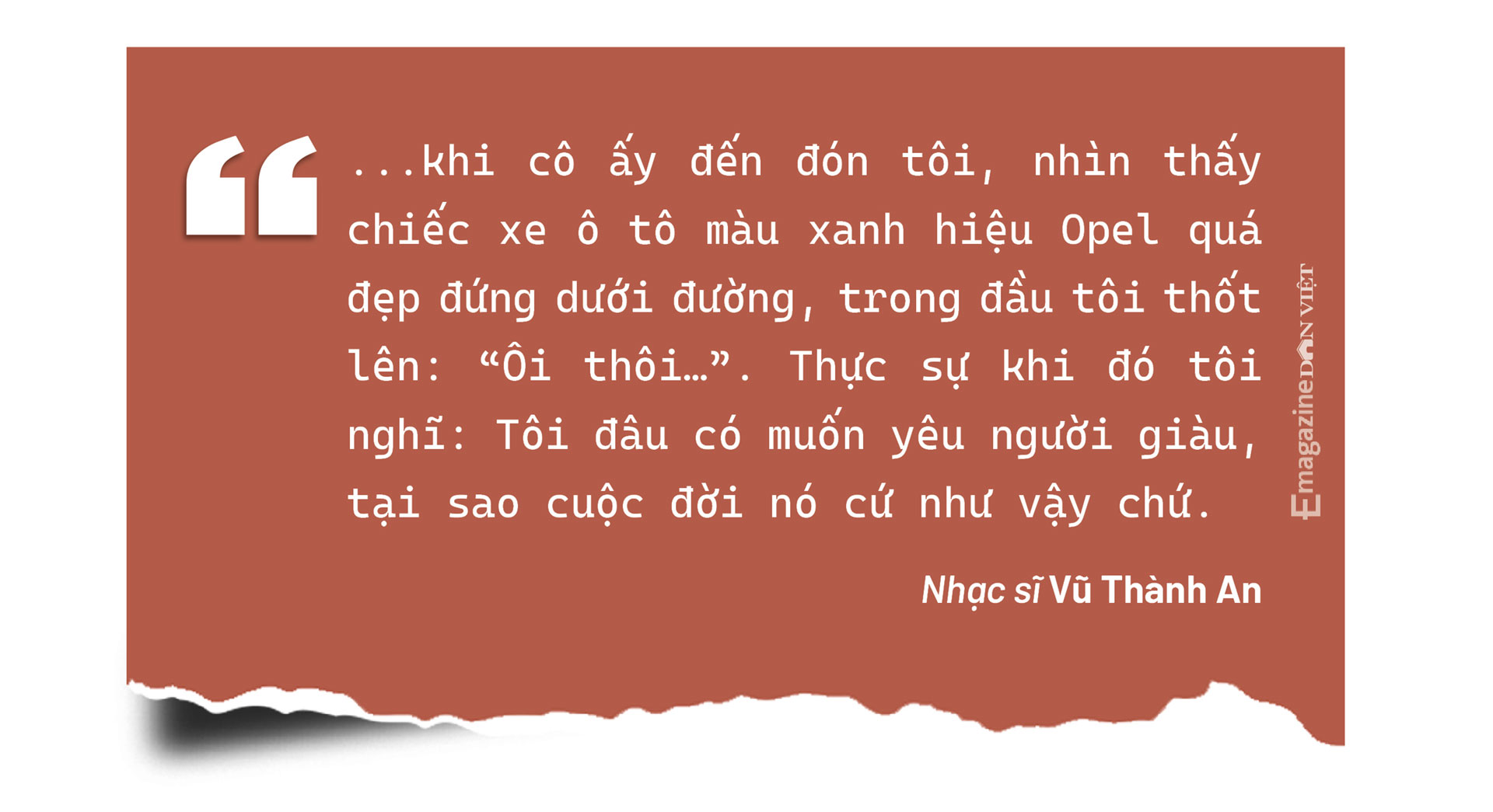 Nhạc sĩ Vũ Thành An: Khi người tình lái chiếc ô tô màu xanh đến đón, đầu tôi thốt lên hai chữ &quot;Ôi thôi…&quot; - Ảnh 8.