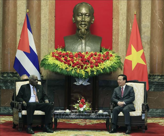Chủ tịch nước Võ Văn Thưởng: Việt Nam sẵn sàng hỗ trợ, hợp tác với Cuba - Ảnh 2.