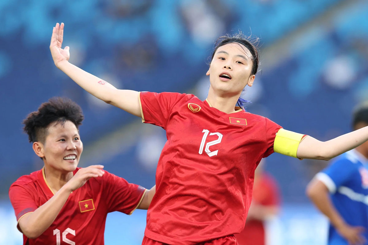 Kết quả bóng đá nữ ASIAD 19: Đại thắng Bangladesh, Việt Nam rộng cửa vào tứ kết - Ảnh 1.