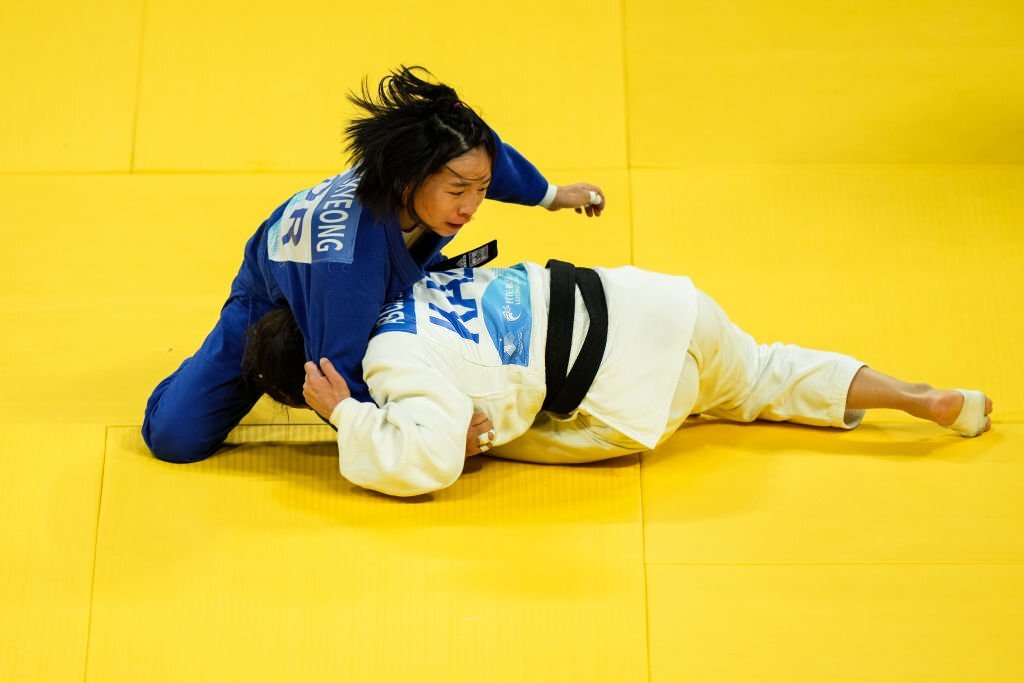 ASIAD 2023: Tát vào mặt đối thủ, VĐV judo Hàn Quốc bị truất quyền thi đấu - Ảnh 1.