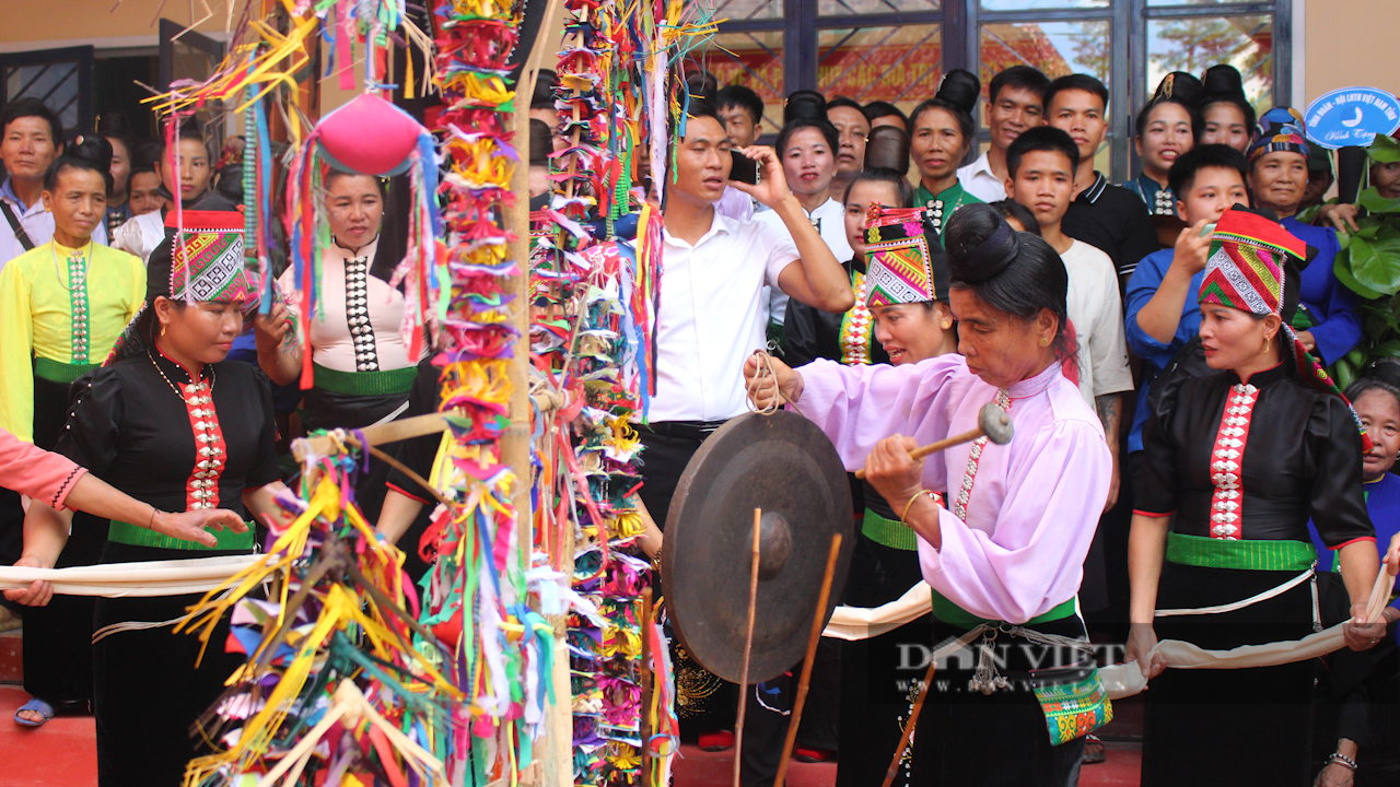 Lễ hội cầu cho mùa màng tươi tốt, cầu sức khỏe cho dân làng của đồng bào La Ha - Ảnh 2.