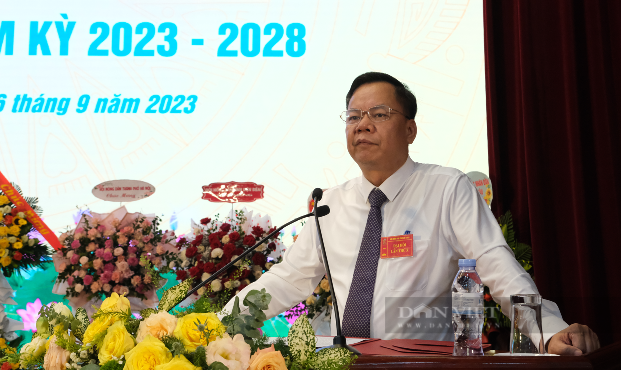 Ông Dương Đình Đức được bầu giữ chức Chủ tịch Hội Nông dân tỉnh Lai Châu, nhiệm kỳ 2023 – 2028 - Ảnh 6.