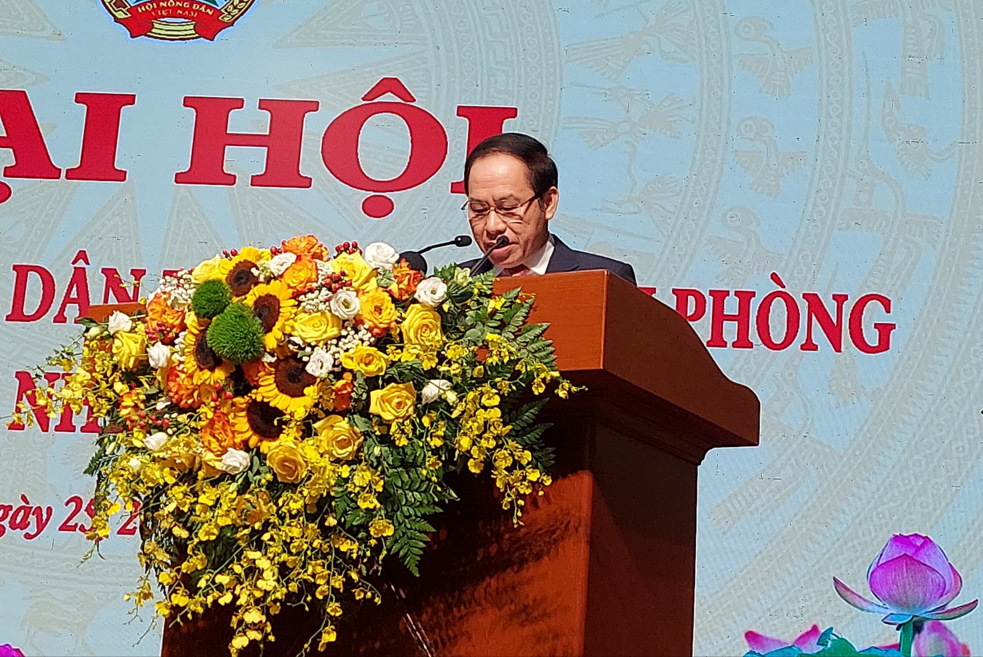 Hải Phòng: Chủ tịch Hội Nông dân Việt Nam Lương Quốc Đoàn dự, phát biểu tại Đại Hội Hội Nông dân thành phố khóa X - Ảnh 10.