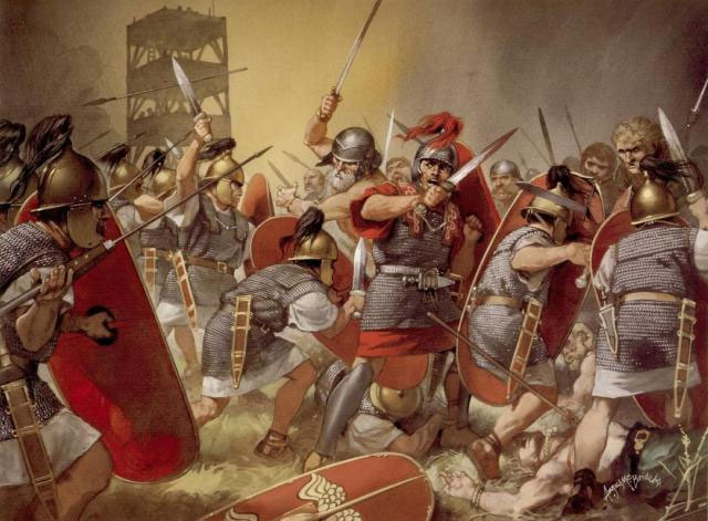 Gladius và Pilum: Bộ đôi vũ khí giúp người La Mã đánh đông dẹp bắc - Ảnh 4.