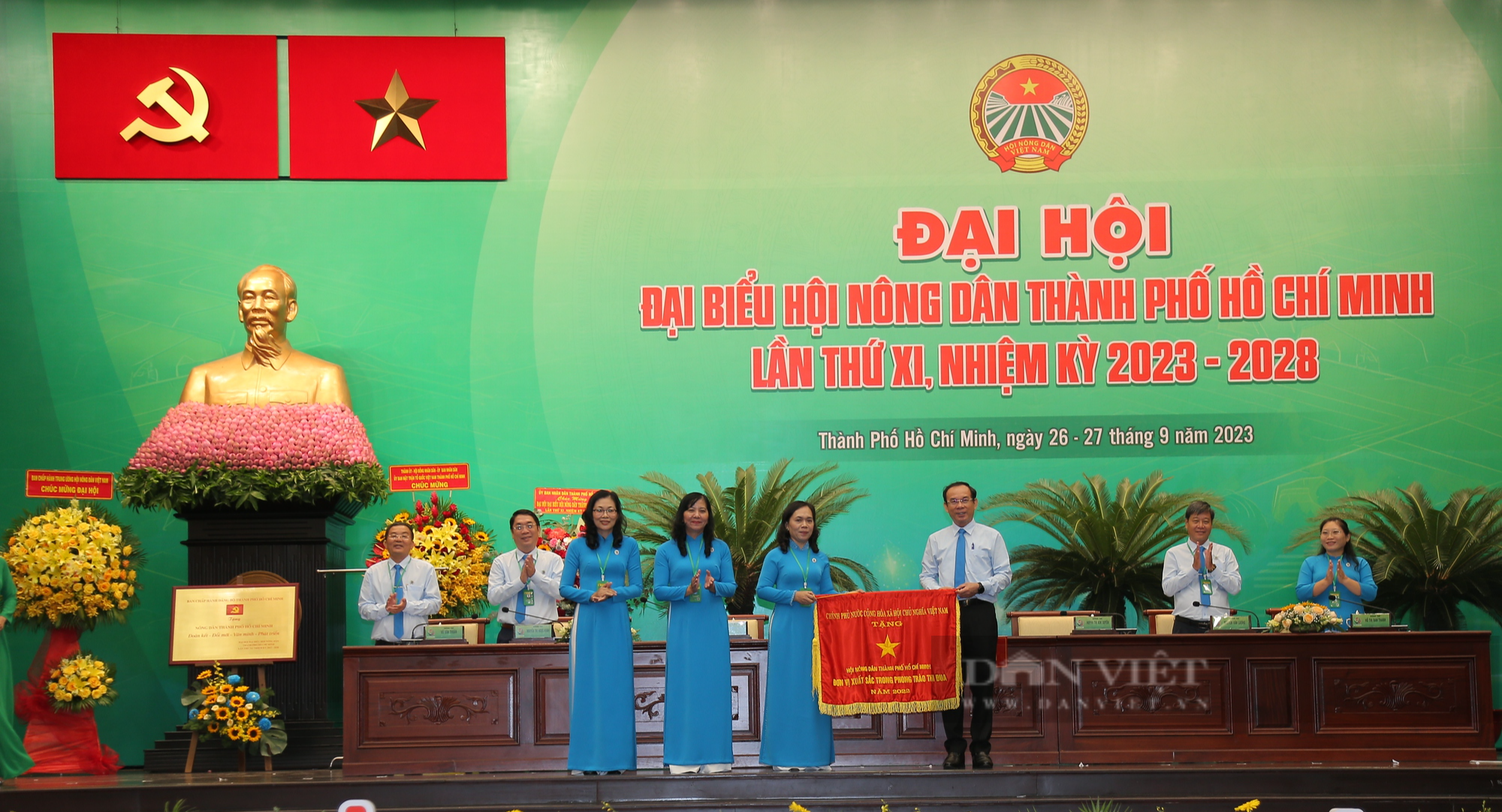 Bà Nguyễn Thanh Xuân tái đắc cử chức danh Chủ tịch Hội Nông dân TP.HCM - Ảnh 5.