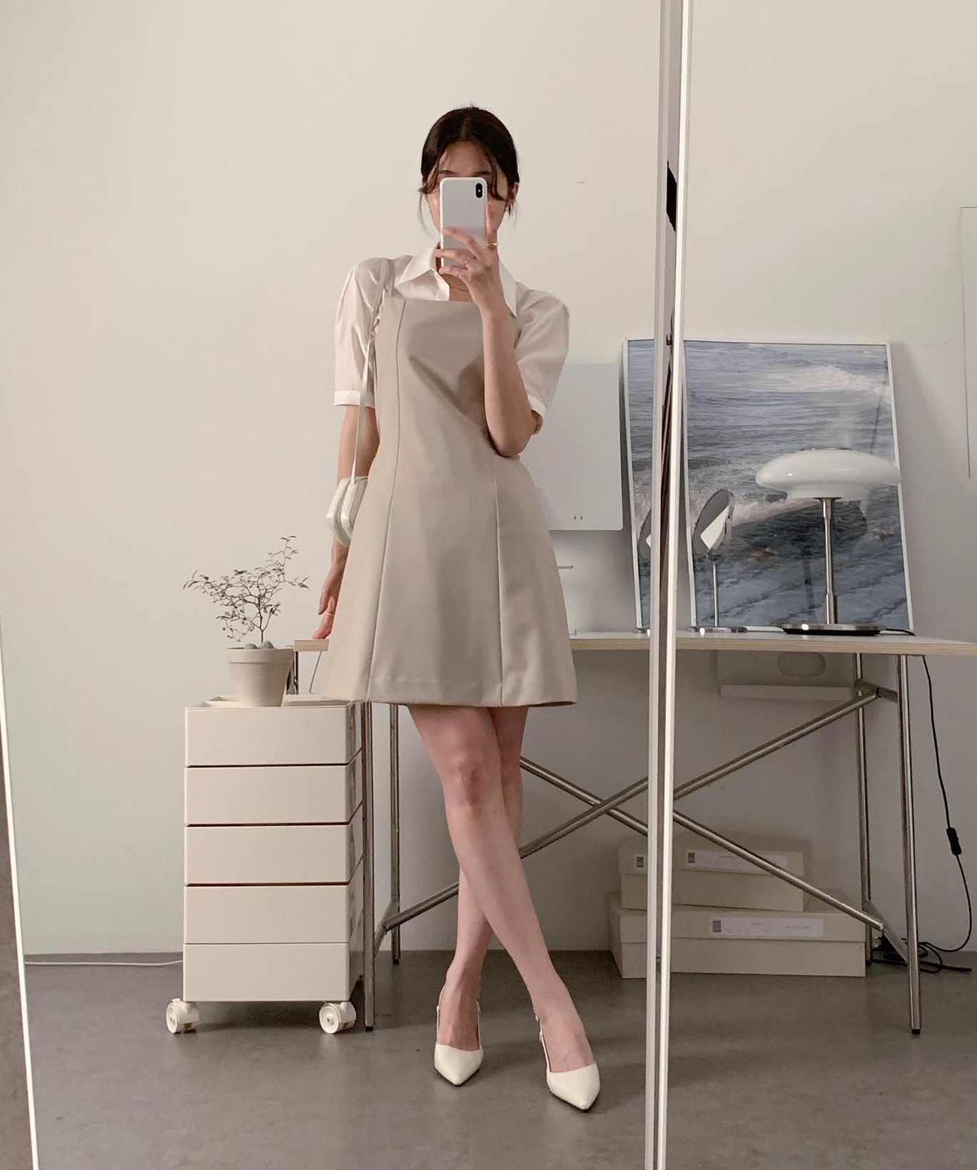 10 cách mặc váy ngắn tôn dáng cho nàng có chiều cao khiêm tốn - Ảnh 7.