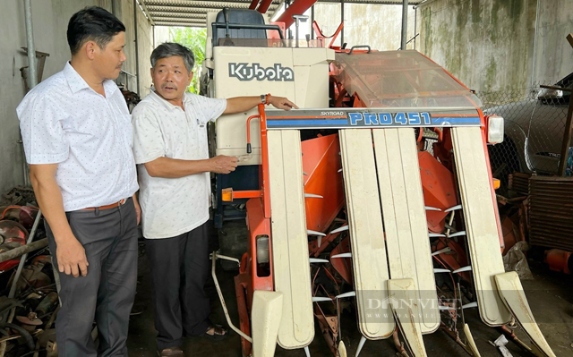 Nông dân Việt Nam xuất sắc năm 2023, người tiên phong đưa cơ giới hoá thực hiện thu hoạch lúa ở Quảng Ngãi - Ảnh 5.