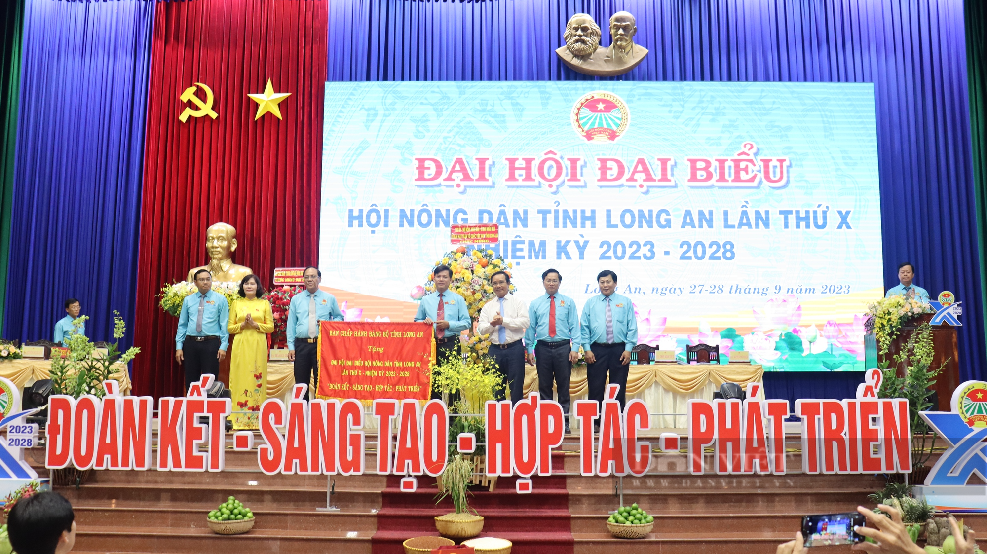 Đại hội HND tỉnh Long An, nhiệm kỳ 2023 - 2028: Xây dựng người nông dân Long An chuyên nghiệp, văn minh - Ảnh 1.