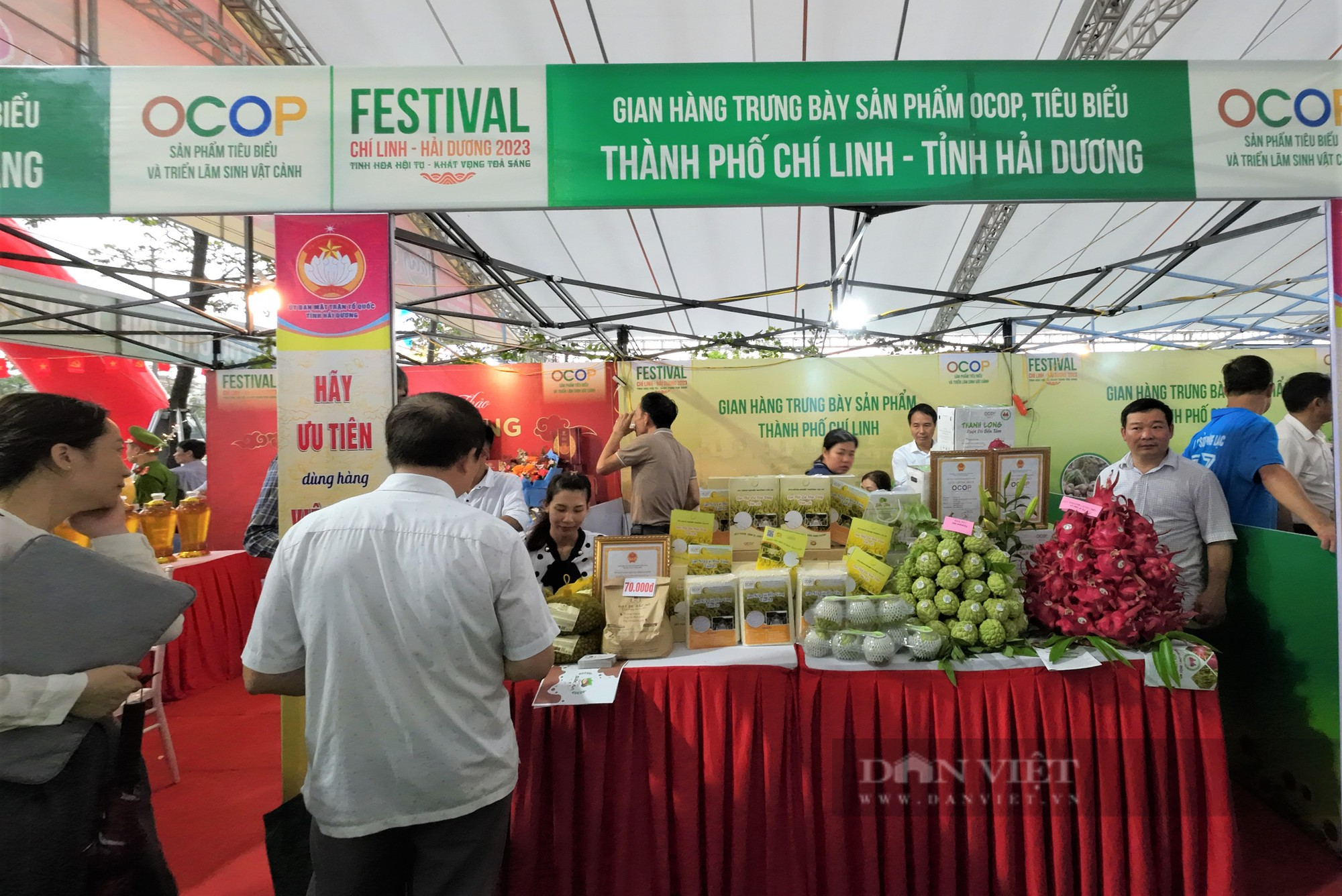 Nhiều sản phẩm của nông dân Hải Dương, một số tỉnh, thành tham gia triển lãm tại Festival TP Chí Linh - Hải Dương 2023 - Ảnh 14.