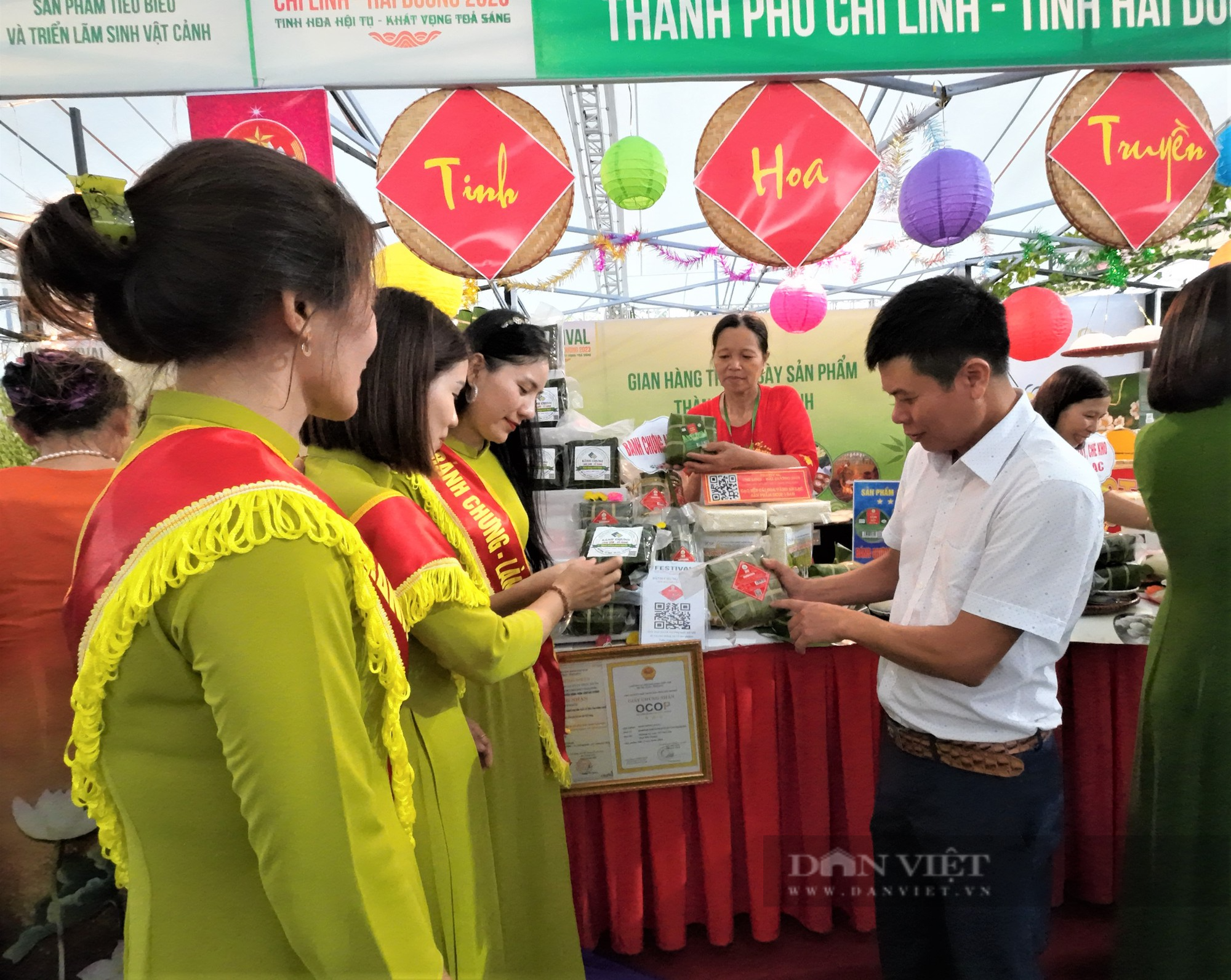 Nhiều sản phẩm của nông dân Hải Dương, một số tỉnh, thành tham gia triển lãm tại Festival TP Chí Linh - Hải Dương 2023 - Ảnh 12.
