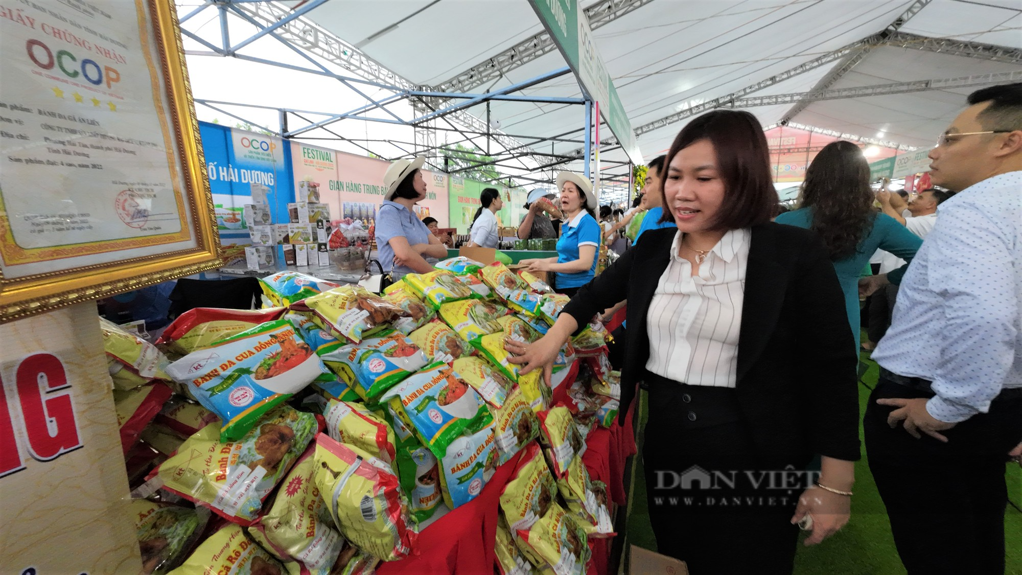 Nhiều sản phẩm của nông dân Hải Dương, một số tỉnh, thành tham gia triển lãm tại Festival TP Chí Linh - Hải Dương 2023 - Ảnh 11.